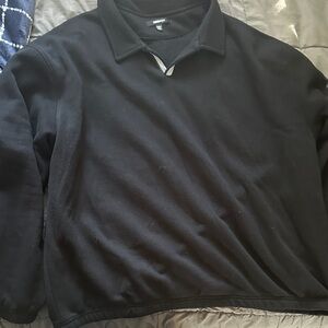 Fashion Nova Black Sweatshirt